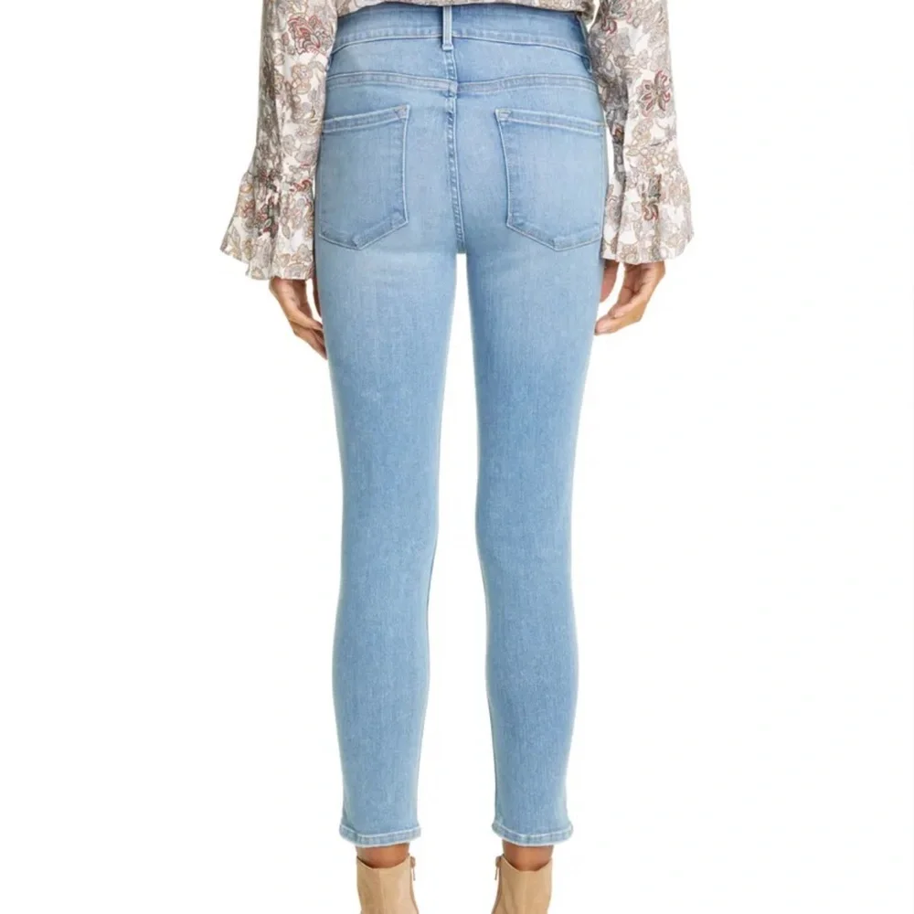 Frame Le One Skinny Jeans in Caspio Fits Size 8-16 - Picture 8 of 15